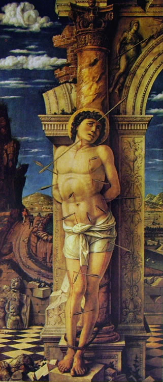 Al momento stai visualizzando San Sebastiano (Vienna) di Mantegna